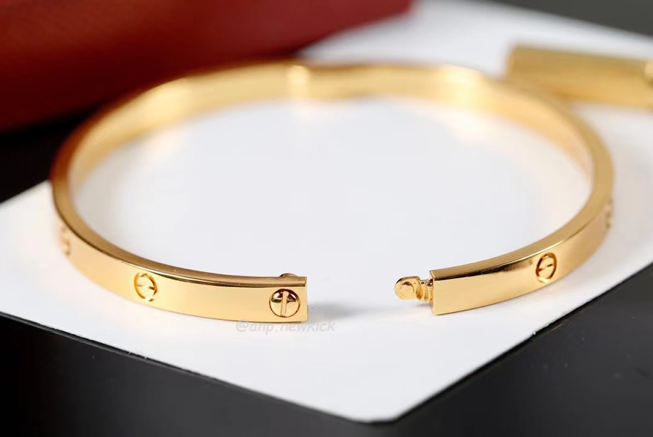 Cartier 18k Love Bracelets Gold Silver Rosegold (3) - newkick.cc